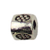 Beads. Fashion Zinc Alloy jewelry findings. 4.5x5mm. Hole size:2mm. Sold by KG