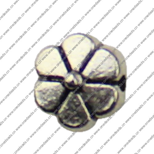 Beads. Fashion Zinc Alloy jewelry findings. 8x8mm. Hole size:2mm. Sold by KG