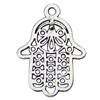 Pendant. Fashion Zinc Alloy jewelry findings. Hands 29x21mm. Sold by KG
