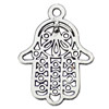 Pendant. Fashion Zinc Alloy jewelry findings. Hands 29x21mm. Sold by KG