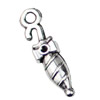 Pendant. Fashion Zinc Alloy jewelry findings. Umbrella 24x6mm. Sold by KG
