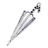 Pendant. Fashion Zinc Alloy jewelry findings. Umbrella 42x11mm. Sold by KG