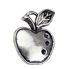 Pendant. Fashion Zinc Alloy jewelry findings. Fruit 19x14mm. Sold by KG
