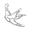 Pendant. Fashion Zinc Alloy jewelry findings. Animal 35.5x28mm. Sold by KG
