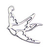 Pendant. Fashion Zinc Alloy jewelry findings. Animal 35.5x28mm. Sold by KG