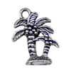 Pendant. Fashion Zinc Alloy jewelry findings. Tree 18x14mm. Sold by KG