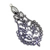 Pendant. Fashion Zinc Alloy jewelry findings.74x37mm. Sold by KG

