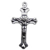 Pendant. Fashion Zinc Alloy jewelry findings. Cross 39x22mm. Sold by KG
