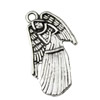 Pendant. Fashion Zinc Alloy jewelry findings. Angel 28.5x12mm. Sold by KG
