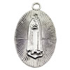 Pendant. Fashion Zinc Alloy jewelry findings.16x29mm. Sold by KG
