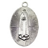 Pendant. Fashion Zinc Alloy jewelry findings.16x29mm. Sold by KG