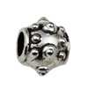 Beads. Fashion Zinc Alloy jewelry findings.8x9.5mm. Hole size:3mm. Sold by KG
