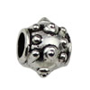 Beads. Fashion Zinc Alloy jewelry findings.8x9.5mm. Hole size:3mm. Sold by KG