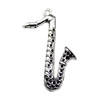 Pendant. Fashion Zinc Alloy jewelry findings. Musical instrument 48x31mm. Sold by KG
