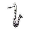 Pendant. Fashion Zinc Alloy jewelry findings. Musical instrument 48x31mm. Sold by KG