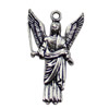 Pendant. Fashion Zinc Alloy jewelry findings. Angel 25x16mm. Sold by KG
