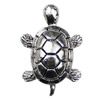 Pendant. Fashion Zinc Alloy jewelry findings.Animal 25x17.5mm. Sold by KG
