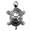 Pendant. Fashion Zinc Alloy jewelry findings.Animal 25x17.5mm. Sold by KG