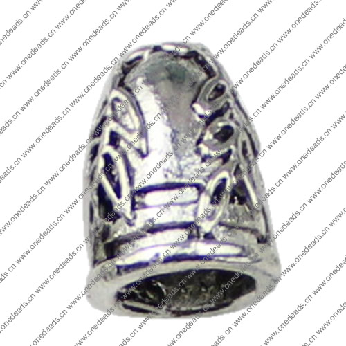 Beads Caps. Fashion Zinc Alloy Jewelry Findings. 13x9mm Hole size:5mm. Sold by KG