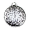 Pendant. Fashion Zinc Alloy jewelry findings.Clocks and watches 37x32mm. Sold by KG
