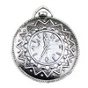 Pendant. Fashion Zinc Alloy jewelry findings.Clocks and watches 37x32mm. Sold by KG