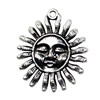 Pendant. Fashion Zinc Alloy jewelry findings.Phoebus 33.5x28.5mm. Sold by KG