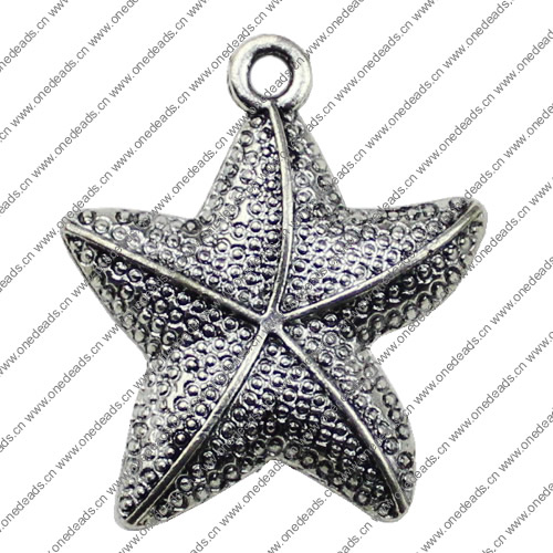 Pendant. Fashion Zinc Alloy jewelry findings.Animal 33x28mm. Sold by KG