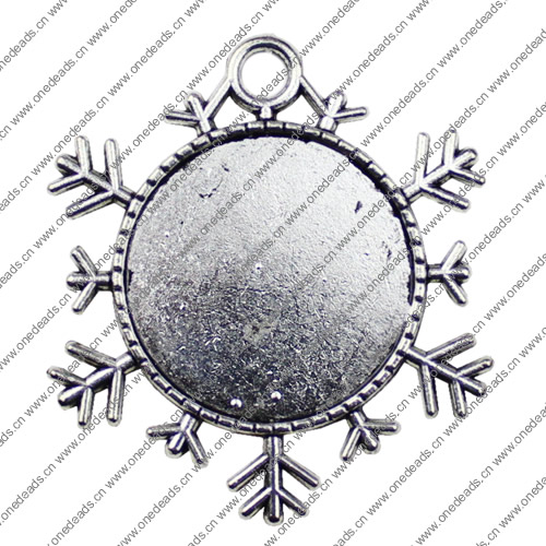 Zinc Alloy Cabochon Settings. Fashion Jewelry Findings. 37x42.5mm Inner dia 25mm. Sold by KG
