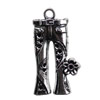 Pendant. Fashion Zinc Alloy jewelry findings.Trousers 34x18mm. Sold by KG
