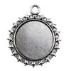 Zinc Alloy Cabochon Settings. Fashion Jewelry Findings. 41x35.5mm Inner dia 25mm. Sold by KG