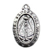 Pendant. Fashion Zinc Alloy jewelry findings.23x14.5mm. Sold by KG
