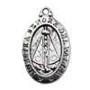 Pendant. Fashion Zinc Alloy jewelry findings.23x14.5mm. Sold by KG