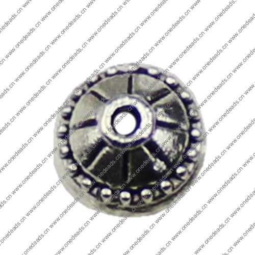 Beads. Fashion Zinc Alloy jewelry findings.10x10mm. Hole size:2mm. Sold by KG