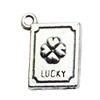 Pendant. Fashion Zinc Alloy jewelry findings.18x12mm. Sold by KG
