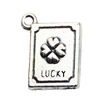 Pendant. Fashion Zinc Alloy jewelry findings.18x12mm. Sold by KG