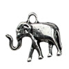 Pendant. Fashion Zinc Alloy jewelry findings. Animal 23x19mm. Sold by KG
