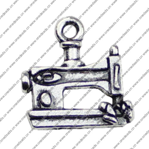 Pendant. Fashion Zinc Alloy jewelry findings. Sartorius 15x16mm. Sold by KG