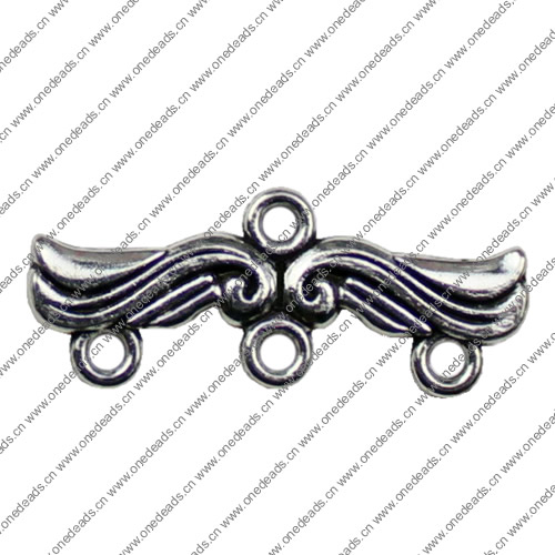 Connector. Fashion Zinc Alloy Jewelry Findings.30.5x12mm. Sold by KG  