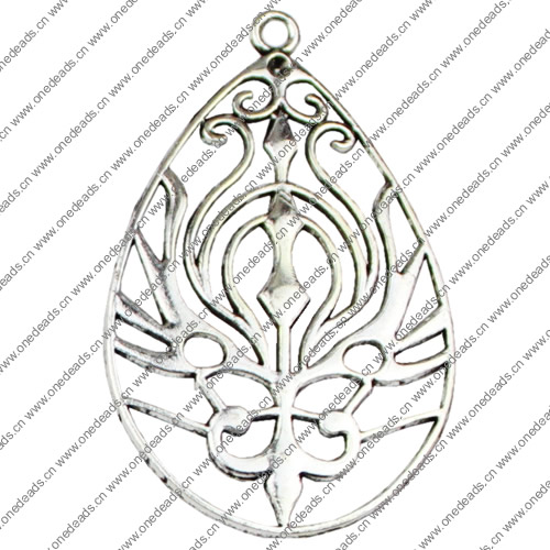 Pendant. Fashion Zinc Alloy jewelry findings. 64x40mm. Sold by KG