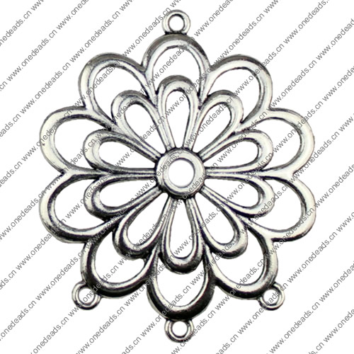 Connector. Fashion Zinc Alloy Jewelry Findings.52x43mm. Sold by KG  