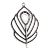 Pendant. Fashion Zinc Alloy jewelry findings. 61x39mm. Sold by KG