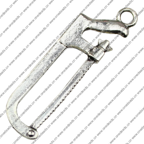 Pendant. Fashion Zinc Alloy jewelry findings. Cut with a saw 68x21mm. Sold by KG