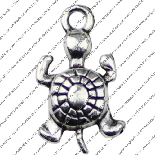 Pendant. Fashion Zinc Alloy jewelry findings. Animal 19x10mm. Sold by KG