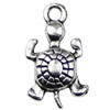 Pendant. Fashion Zinc Alloy jewelry findings. Animal 19x10mm. Sold by KG
