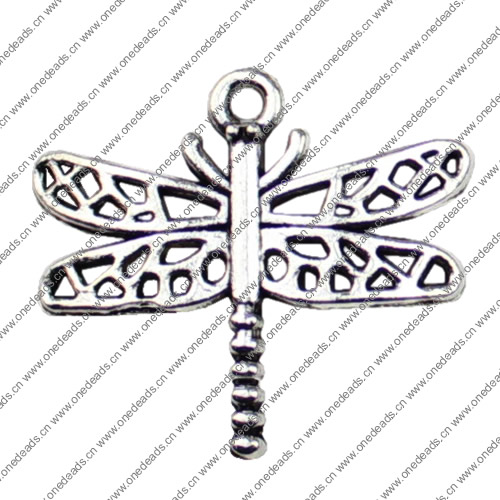 Pendant. Fashion Zinc Alloy jewelry findings. Animal 27x24mm. Sold by KG