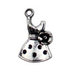 Pendant. Fashion Zinc Alloy jewelry findings.Clothing 20x12mm. Sold by KG
