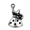 Pendant. Fashion Zinc Alloy jewelry findings.Clothing 20x12mm. Sold by KG