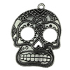 Pendant. Fashion Zinc Alloy jewelry findings.Skeleton 40x50mm. Sold by KG
