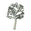 Pendant. Fashion Zinc Alloy jewelry findings.Tree 30x45mm. Sold by KG
