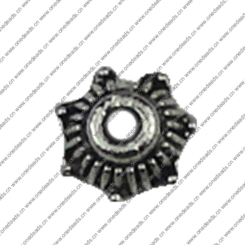 Beads Caps. Fashion Zinc Alloy Jewelry Findings.5x5mm Hole size:2mm. Sold by KG